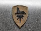 Patch  USA  Intelligence   Command   77 x 56 mm., Verzamelen, Militaria | Algemeen, Embleem of Badge, Amerika, Ophalen of Verzenden