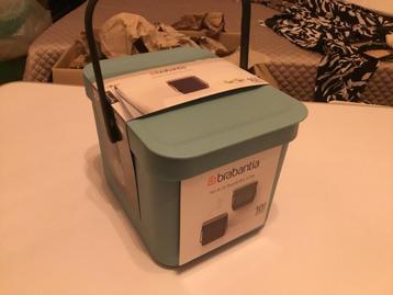 Brabantia prullenbak 6 liter nieuw beschikbaar voor biedingen