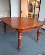 Antieke Uitschuifbare coulissen eettafel, Huis en Inrichting, Tafels | Eettafels, Gebruikt, 100 tot 150 cm, 200 cm of meer, Vijf personen of meer