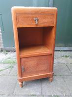 Vintage nachtkastje., Ophalen, Gebruikt, Minder dan 45 cm, 70 cm of meer
