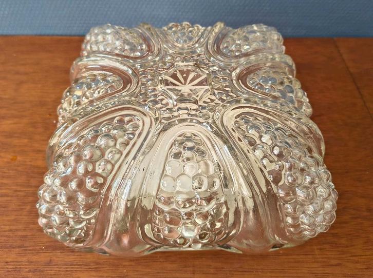 Vintage plafondlamp mid century, Huis en Inrichting, Lampen | Plafondlampen, Zo goed als nieuw, Verzenden