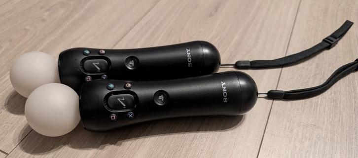 2x Playstation Move Controller, Spelcomputers en Games, Spelcomputers | Sony PlayStation Consoles | Accessoires, Gebruikt, PlayStation 1