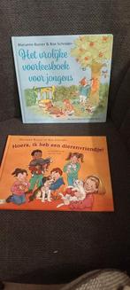 Hoera ik heb een dierenvriendje en het vrolijke boek voor jo, Ophalen of Verzenden, Gelezen, Marianne Busser & Ron Schroder, Voorleesboek