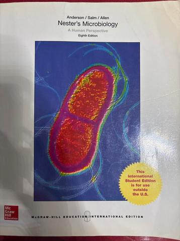Nester's Microbiology - Biologie Boek beschikbaar voor biedingen