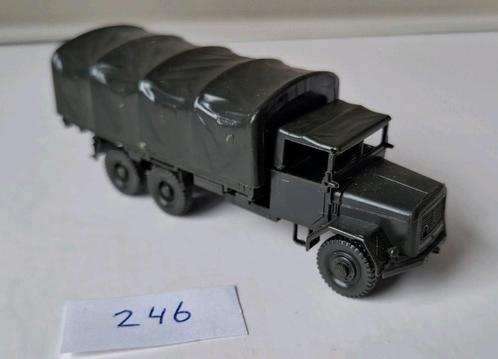 Roco Minitanks 246 [2] Magirus Deutz Jupiter 7t  nato, 1/87, Hobby en Vrije tijd, Modelauto's | 1:87, Zo goed als nieuw, Bus of Vrachtwagen