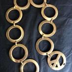 MOSCHINO ceintuur, 80 tot 90 cm, Bruin, Heupriem, Gedragen