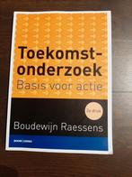 Boudewijn Raessens - Toekomstonderzoek, Boeken, Studieboeken en Cursussen, Ophalen of Verzenden, Zo goed als nieuw, Boudewijn Raessens