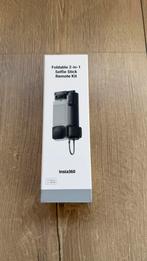Insta 360 Foldable 2 in 1 Selfie Stick Remote Kit, Ophalen of Verzenden, Zo goed als nieuw, Overige typen, Apple iPhone
