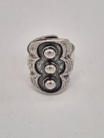 Zilveren Vintage Yngvar O. Kristiansen Ring, Sieraden, Tassen en Uiterlijk, Ringen, 18 tot 19, Gebruikt, Verzenden, Dame of Heer