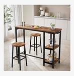 Super gave bartafel met twee krukken, Huis en Inrichting, Barren, Ophalen, Nieuw