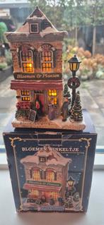 Kerstdorp Bloemenwinkel - Typisch Hollands, Diversen, Ophalen of Verzenden, Zo goed als nieuw