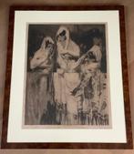 Piet van der hem 1885-1961 Stierenvechten in Madrid, Antiek en Kunst, Kunst | Litho's en Zeefdrukken, Ophalen