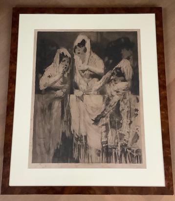 Piet van der hem 1885-1961 Stierenvechten in Madrid  beschikbaar voor biedingen