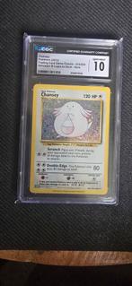 Chansey CGC 10 - Pokémonkaart, Ophalen of Verzenden, Zo goed als nieuw, Losse kaart, Foil