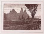 Wenckebach's Amsterdam 1970 - Prent 69 Rijksmuseum, Antiek en Kunst, Kunst | Etsen en Gravures, Ophalen of Verzenden