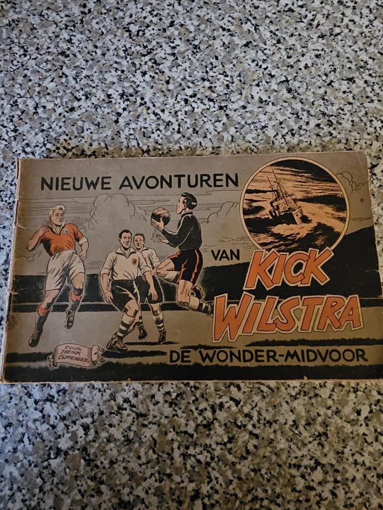 Kick Wilstra, Boeken, Stripboeken, Eén stripboek, Ophalen, Gelezen, Henk Sprenger
