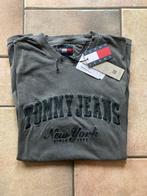 Tommy jeans varsity shirt, Ophalen of Verzenden, Zo goed als nieuw, Maat 48/50 (M), Grijs
