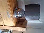 Bollamp Zilver - chroom, Huis en Inrichting, Lampen | Tafellampen, Ophalen, 50 tot 75 cm, Stof, Nieuw