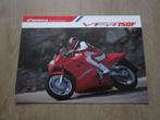 Honda VFR 750 F brochure folder 1991 ?, Motoren, Handleidingen en Instructieboekjes, Ophalen of Verzenden, Honda