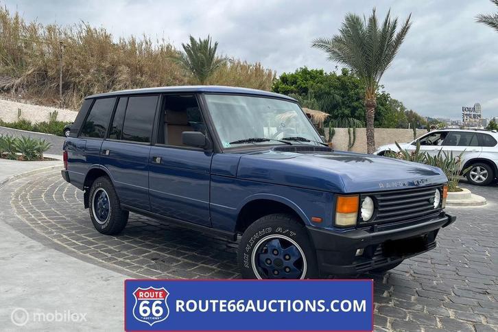 Land Rover Range Rover LSE 4.2 Vogue | 1993 | Route 66 Aucti, Auto's, Oldtimers, Bedrijf, Te koop, Land Rover, Benzine, Overige carrosserieën