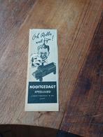 Advertentie van Nooitgedagt speelgoed IJlst 1956 Robby, Ophalen of Verzenden, Zo goed als nieuw, Overige typen