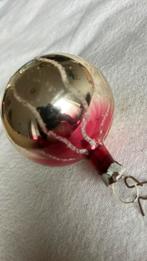 Vintage antieke kerstbal, feathertree roze, Diversen, Kerst, Ophalen of Verzenden, Zo goed als nieuw