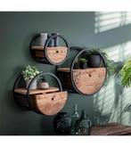 Industrieel Wandrek Set van 3, Huis en Inrichting, Ophalen of Verzenden, Nieuw