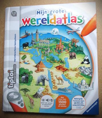 Tiptoi Atlas~Mijn grote wereldatlas~Tip-toi~leer beschikbaar voor biedingen