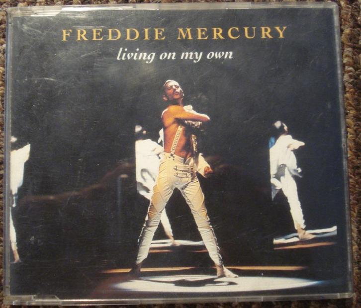 CD-Single: Freddie Mercury - ‘Living on my own’ (Nederland), Cd's en Dvd's, Cd Singles, Pop, 1 single, Ophalen of Verzenden