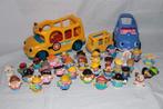 Little People verzameling schoolbus poppetjes dieren school, Kinderen en Baby's, Speelgoed | Fisher-Price, Ophalen of Verzenden