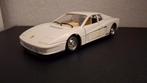 Ferrari Testarossa Bburago 1:24 wit, Hobby en Vrije tijd, Modelauto's | 1:24, Ophalen of Verzenden, Gebruikt, Auto, Bburago