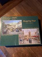 Falcon de luxe puzzel - Shopping Days - 2x1000 stukjes, Ophalen of Verzenden, 500 t/m 1500 stukjes, Zo goed als nieuw, Legpuzzel