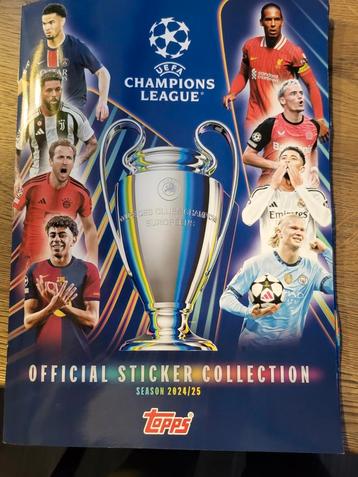 Champions league sticker collection 2024/2025 beschikbaar voor biedingen