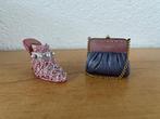 Miniatuur schoentje en tasje, Ophalen of Verzenden, Zo goed als nieuw, Overige typen