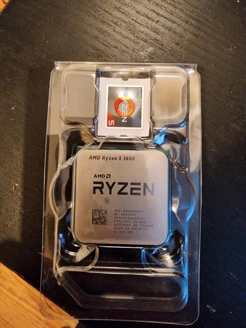 AMD Ryzen 5 3600 AM4 met koeler, Computers en Software, Processors, Zo goed als nieuw, Ophalen of Verzenden