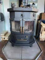 Faber Brande 80 Houtkachel met Rookafvoer door gevel, Huis en Inrichting, Kachels, Ophalen, Gebruikt, Houtkachel, Vrijstaand