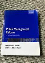 Public management reform, Ophalen of Verzenden, Zo goed als nieuw