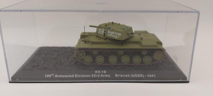 Deagostini KV 1E, Hobby en Vrije tijd, Modelbouw | Auto's en Voertuigen, Nieuw, Tank, 1:50 of kleiner, Overige merken, Verzenden