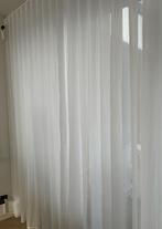 Waveplooi Witte gordijnen met rails, 200 cm of meer, Wit, 150 tot 200 cm, Ophalen of Verzenden