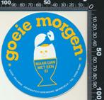 Sticker: Cooperatieve Veluwse Eierenafzetvereniging Barnevel, Verzenden, Zo goed als nieuw, Bedrijf of Vereniging