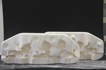 Vintage gietmallen set - Thema: Poppen beschikbaar voor biedingen