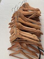 Kledinghangers hout 30 stuks, Kleding | Dames, Kledinghangers, Ophalen, Zo goed als nieuw, Hout