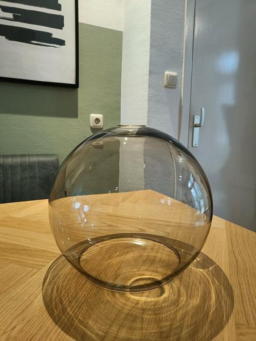 JAKOBSBYN hanglampenkap IKEA (glas, rookkleur, 30cm), Huis en Inrichting, Woonaccessoires | Stolpen, Zo goed als nieuw, Ophalen of Verzenden