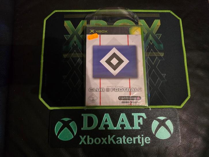 Club football Hamburger SV in seal - Xbox original, Spelcomputers en Games, Games | Xbox Original, Zo goed als nieuw, Sport, 3 spelers of meer