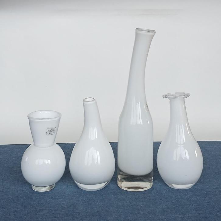 Vaas (4x) Fidrio, Antiek en Kunst, Antiek | Glas en Kristal, Ophalen of Verzenden