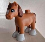 Duplo poppetje Bruin Paard, Kinderen en Baby's, Speelgoed | Duplo en Lego, Ophalen of Verzenden, Zo goed als nieuw, Duplo