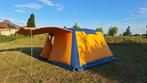 Vintage jaren '70 bungalowtent (4 pers.), Caravans en Kamperen, Ophalen, Gebruikt, Tot en met 4