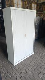 Nette Witte metalen roldeurkast, archiefkast, Huis en Inrichting, Kasten | Roldeurkasten en Archiefkasten, 100 tot 150 cm, R, Ophalen of Verzenden
