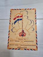 Wilhelmina Gouden Regeringsjubileum Kaart 1898-1948, Ophalen of Verzenden, Gebruikt, Nederland, Kaart, Foto of Prent