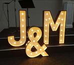 Lichtletters J&M, Ophalen, Zo goed als nieuw, Versiering